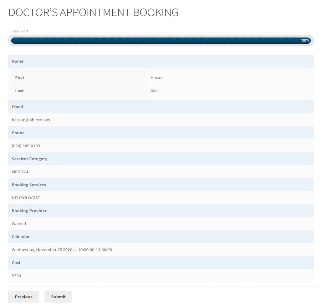 Doctor Appointment Booking Registered
