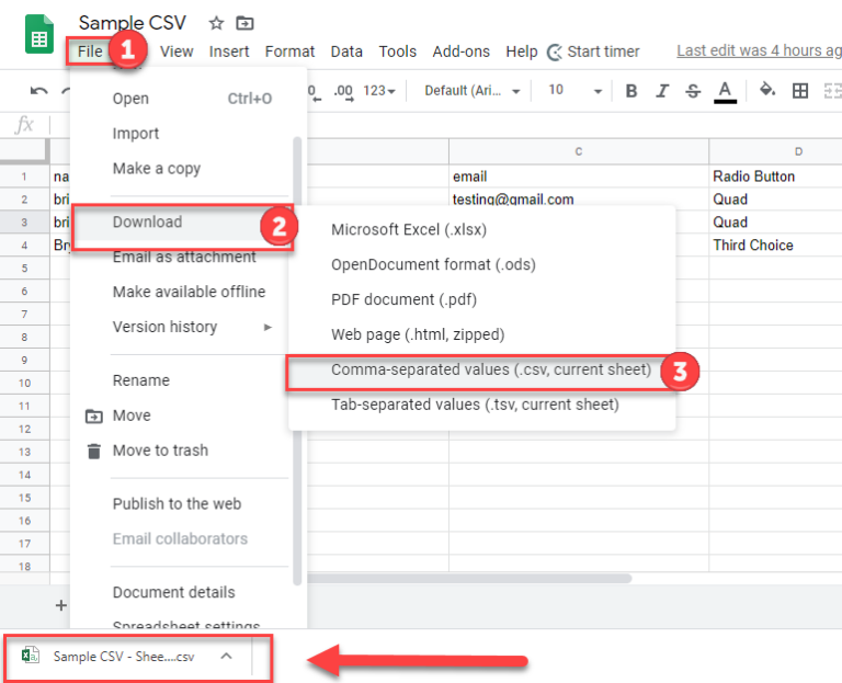 Export Gravity Forms Entries Automatically and To Email Notifications