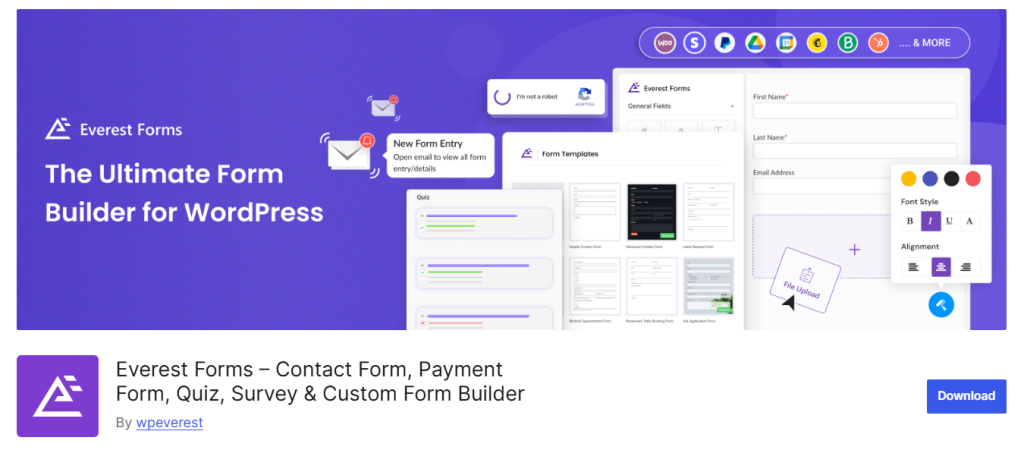 Everest Forms – Secure and Scalable Alternative to Gravity Forms