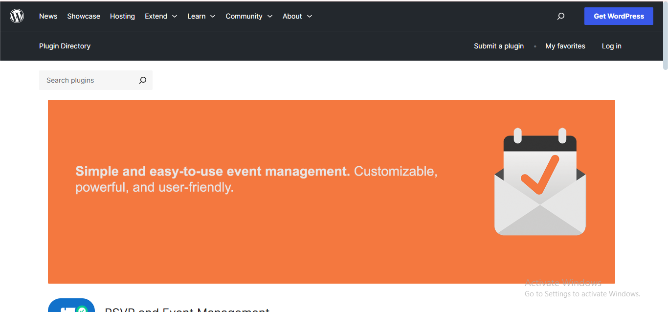 RSVPs and Event Management