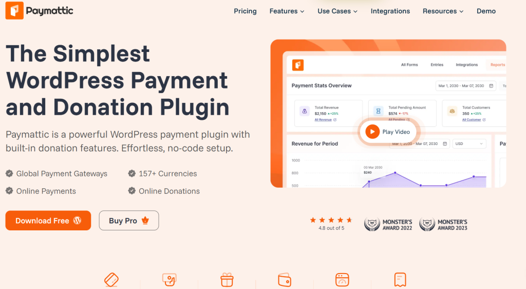 Paymattic - Flexible payment form builder