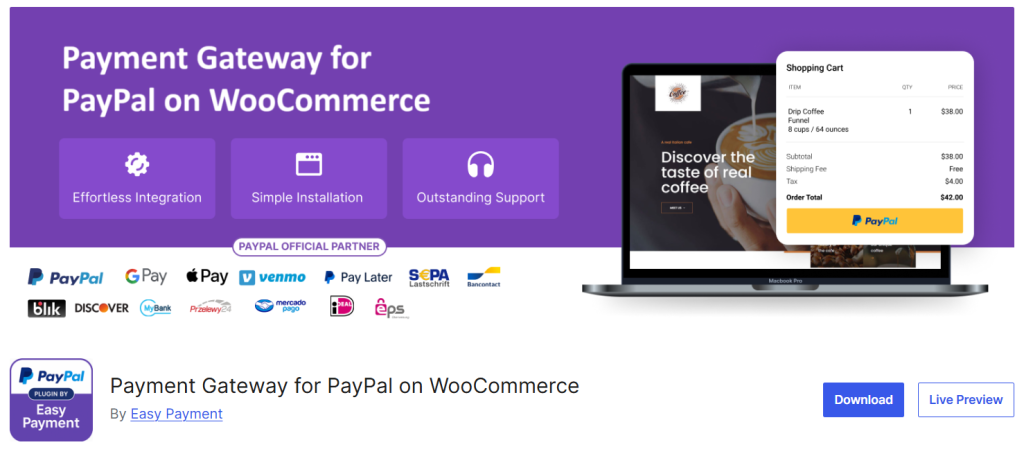 WooCommerce PayPal Gateway - Best PayPal Payment Gateway