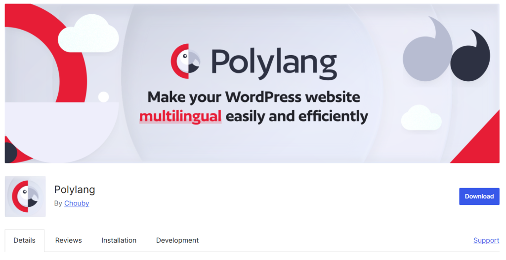 Polylang- multilingual publishing