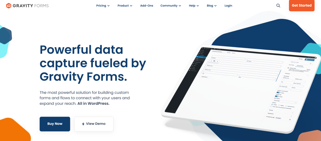 Gravity Forms - best form builder platform